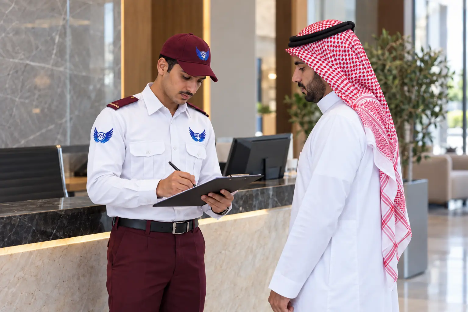 Access control — illustrative scene